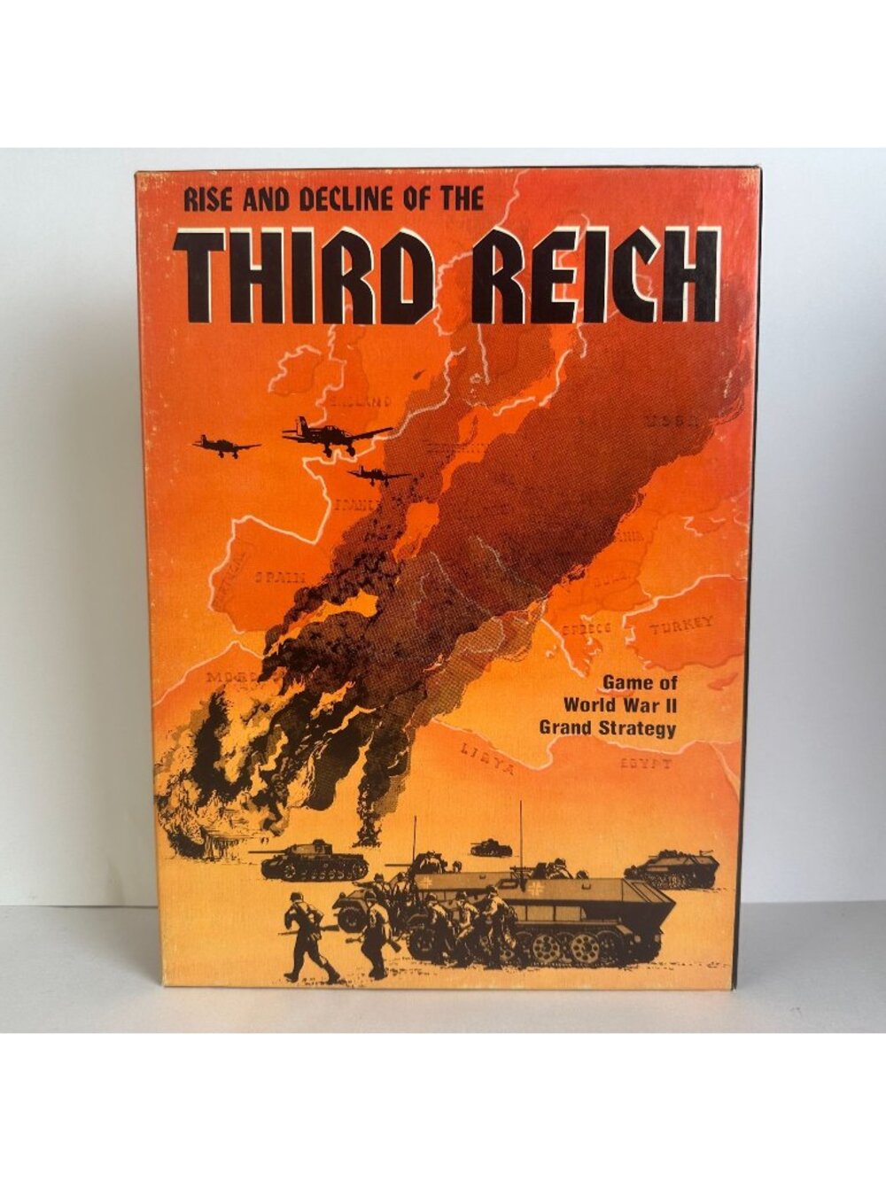 Rise And Decline Of The Third Reich Board Game WWII Grand Strategy Avalon Hill